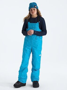 The North Face Blue Snow Bibs